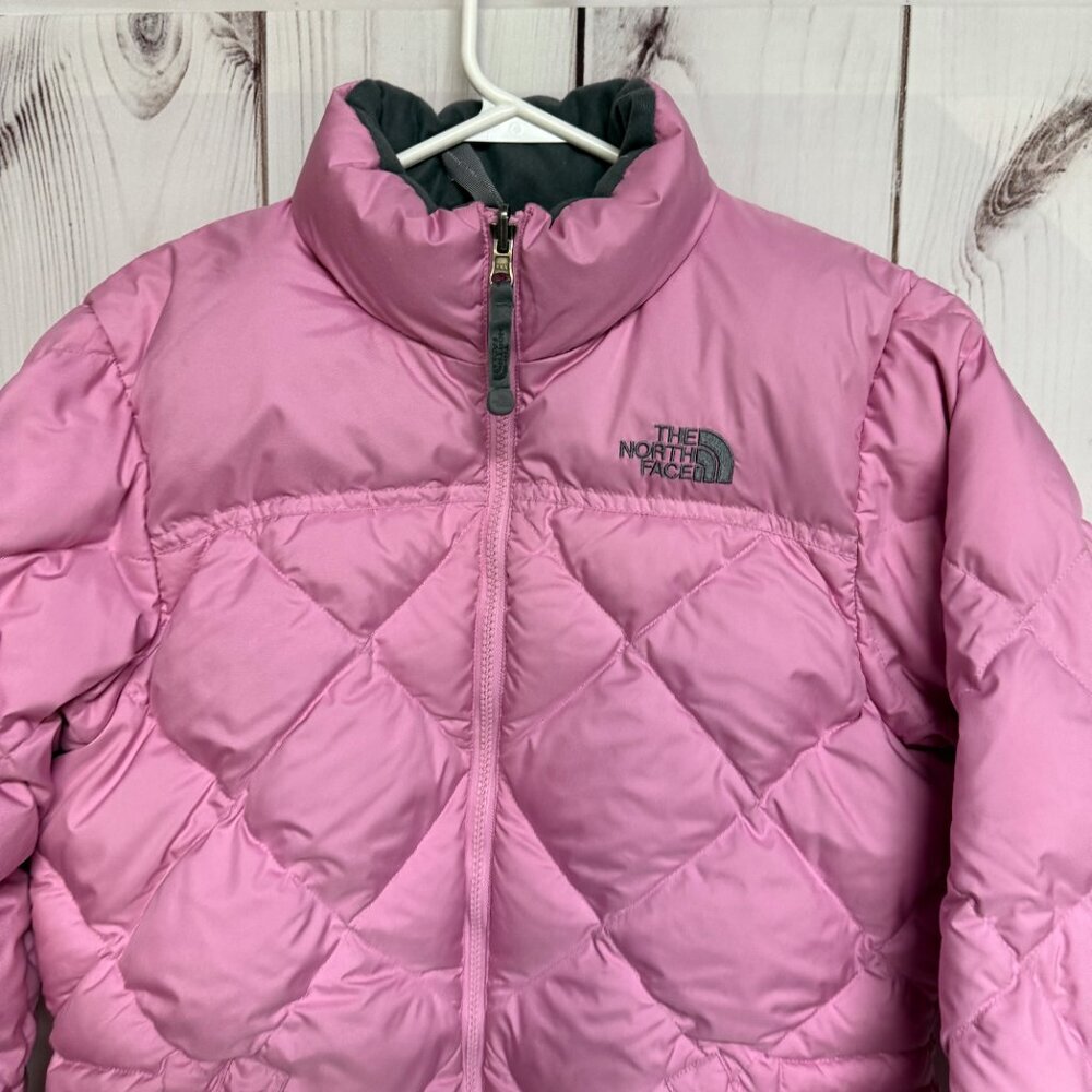 The North Face Women’s 600 Down Quilted Jacket Small Pink‎ EUC - Picture 3 of 13
